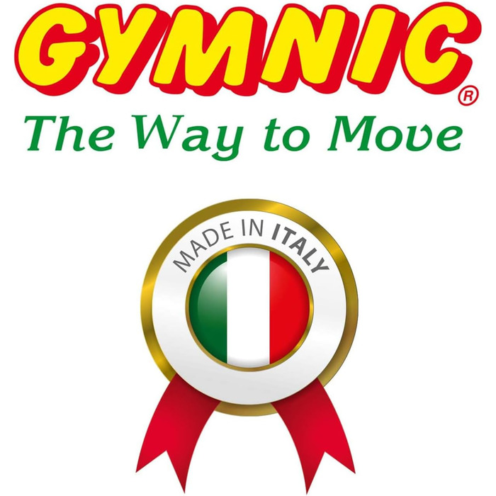 Фітбол GYMNIC Physio Roll для реабілітації, синій м'яч для гімнастики