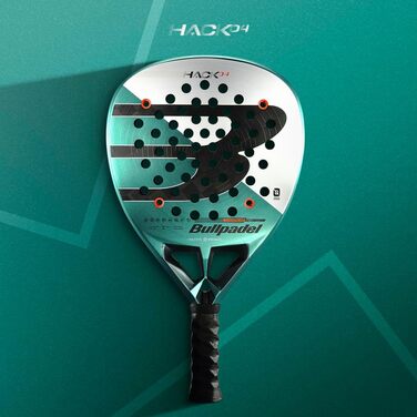 Плече ракетки для падел-тенісу Bullpadel Hack 04 25, темно-зелений, 370г (Нова)