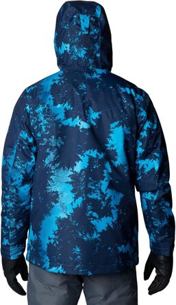 Чоловіча куртка Columbia Whirlibird IV Interchange, колір блакитний, принт Lookup