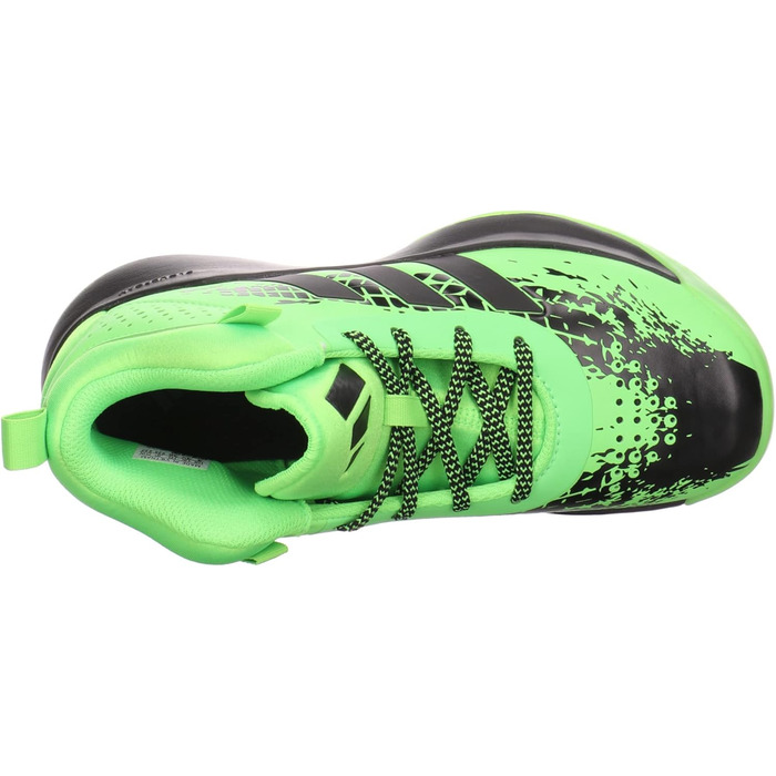 Кросівки баскетбольні adidas Cross Em Up 5 Wide для дітей та дорослих, Team Solar Green/Core Black, 40 EU