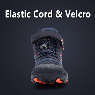 Дитячі трекінгові черевики FLIOZY - водонепроникні, легкі, дихаючі, для дівчаток та хлопчиків (34 EU, Navy)