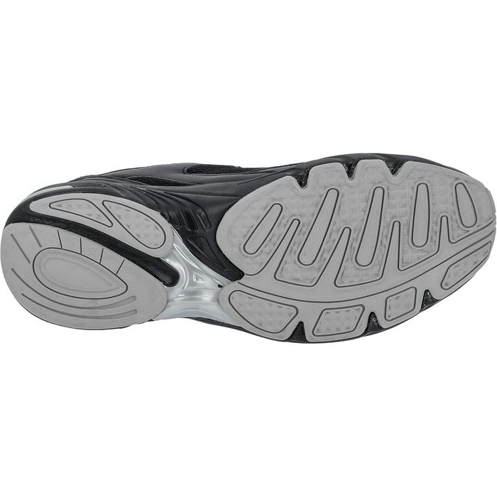 Кросівки для фітнесу Brütting Force V Unisex Біло-сині/Срібні (37 EU, Чорний/Сірий)