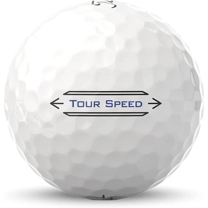 Гольф-м'яч Titleist Tour Speed, білий, універсальний розмір