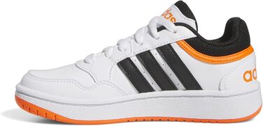 Кросівки Adidas Hoops 3.0 K - Unisex, 38 EU, Cloud White/Core Black/Impact Orange