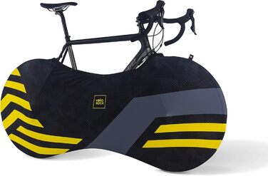Чохол для велосипеда Velo Sock Unisex для дорослих, підходить для 99% велосипедів, жовті лінії