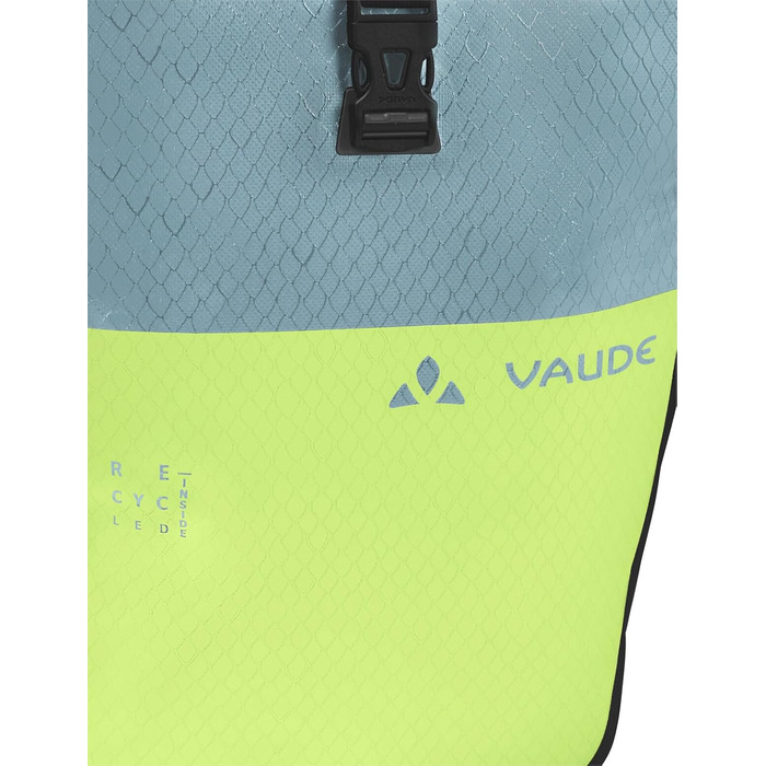 Велосипедна сумка VAUDE Aqua Back Color Single, водонепроникна, 24 л, синьо-зелена
