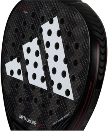 Ракетка для падел Adidas Metalbone HRD+ (Чорний/Червоний) - професійна, висока продуктивність