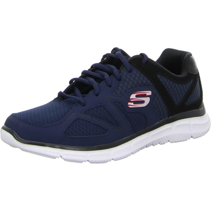 Чоловічі черевики Skechers Verse Flash Point Oxford Navy Black, 41 EU
