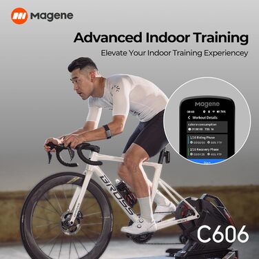 Велокомп'ютер Magene C606 з GPS, сенсорний екран 2,8