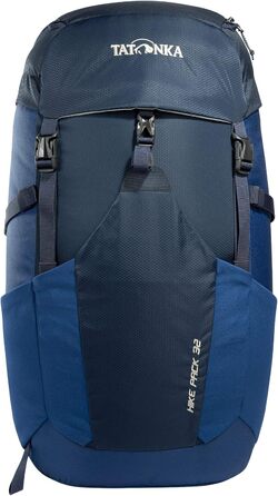 Рюкзак для туризму Tatonka Hike Pack 32 л з вентиляцією спини та дощовиком, легкий і зручний рюкзак для походів, темно-синій