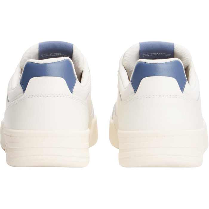 Чоловічі шкіряні кросівки Tommy Jeans TJM Cupsole ESS Em0em01443 Grey Blue Moment, 43 EU