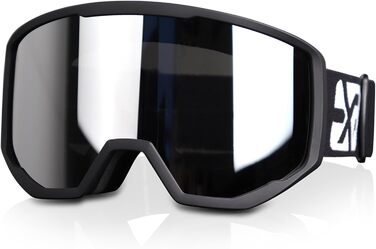 Скі-маска EXP VISION для жінок та чоловіків: захист від сонця, антитуманне покриття, сумісна з окулярами, сноуборд маска
