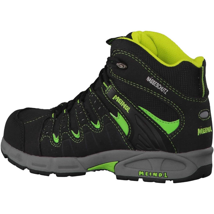 Дитячі трекінгові півчеревики Meindl Snap Unisex, 36 EU, Лимонний/Чорний