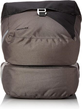 Велосипедна подвійна сумка Racktime Vida, чорна, 35x28x26 см