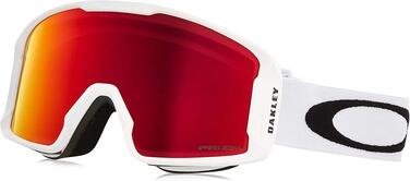 Гірськолижні окуляри Oakley Line Miner XM PRIZM для вузьких облич (розмір M, Matte White / Prizm Torch Iridium)