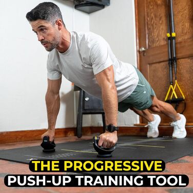 Ручки для віджимань TRX Push-It для тренування м'язів грудей, рук та корпусу вдома