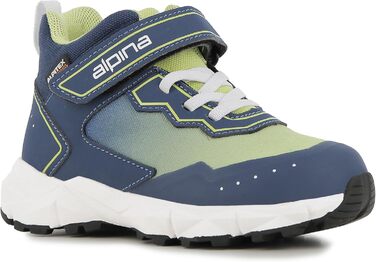 Дитячі трекінгові черевики Alpina Breeze Jr Mid – водонепроникні, з мембраною Alpitex та антиковзкою підошвою, розміри 36-39