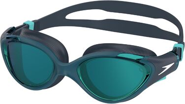 Жіночі дзеркальні плавальні окуляри Speedo Biofuse 2.0 з антивідблиском та антизапотіванням, комфортна посадка, герметичні, регульовані, 1 шт.