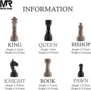 Шаховий набір з мармуру для дорослих, ручної роботи, чорний та океанічний, 32 фігури, 2 додаткові королеви, коробка для зберігання, розкішна подорожна гра, елегантний подарунок для дому