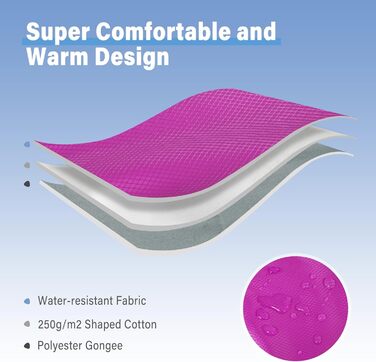 Сплячий мішок для дітей REDCAMP 175x65 см, рожевий. Теплий, зручний, регульований, для кемпінгу та відпочинку на природі. 3-сезонний