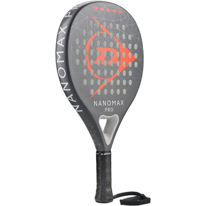 Ракетка для падел Dunlop Nanomax Hybrid Pro: Графітовий каркас, середній баланс