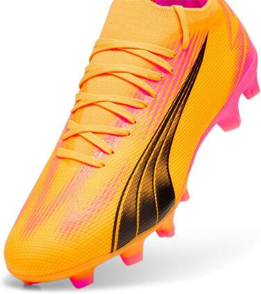 Кросівки футбольні PUMA Ultra Match Fg/Ag (46 EU, Sun Stream Puma Black Sunset Glow)