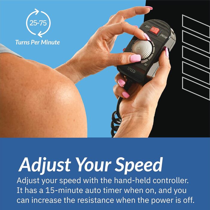 Електричний велотренажер Exerpeutic під стіл, 2000 м, для ніг та рук, чорний. Фітнес для дому, для роботи з дому