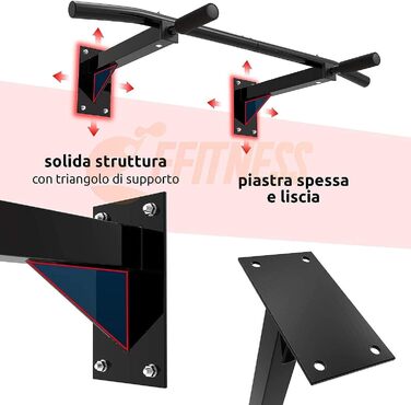 Турнік для підтягувань Fit FFitness Wand, багатофункціональний, максимальне навантаження 150 кг