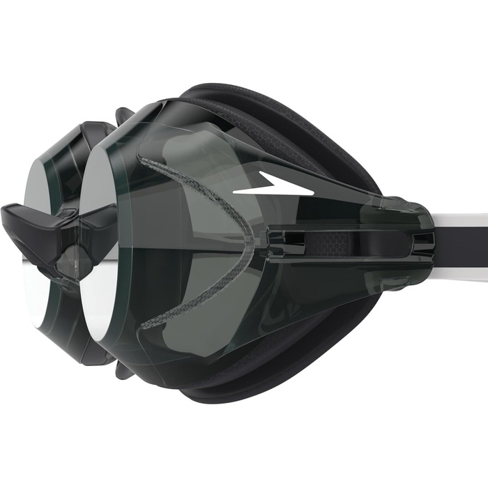 Унісекс окуляри для плавання Speedo Vanquisher 3.0, чорні, димчасті лінзи, універсальний розмір