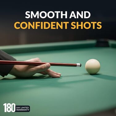 Чергова палиця Hathaway Conquest Queue з фібергласу, 147 см, червона