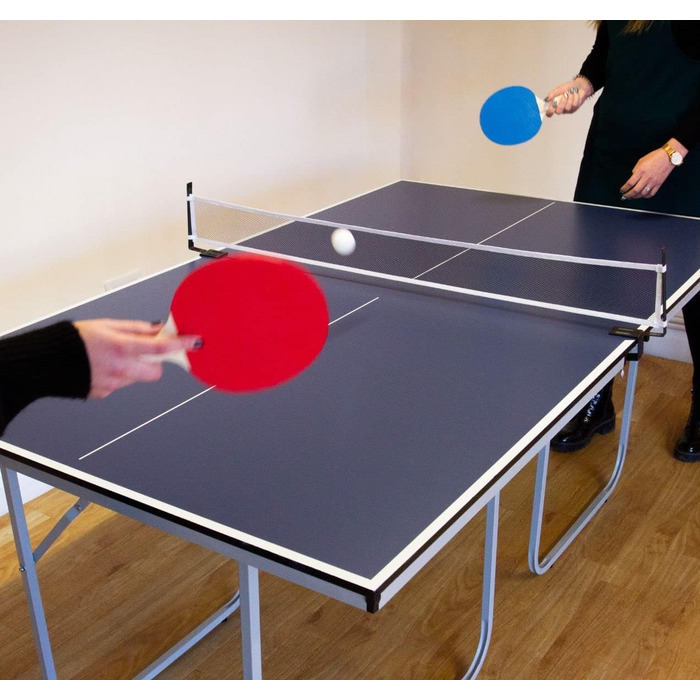 Стіл для настільного тенісу Ping-Pong, складаний, комплект: ракетки, м'ячі, сітка, багатофункціональний