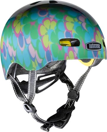 Дитячий велосипедний шолом Nutcase Baby Nutty MIPS, XXS, Pedal to Metal