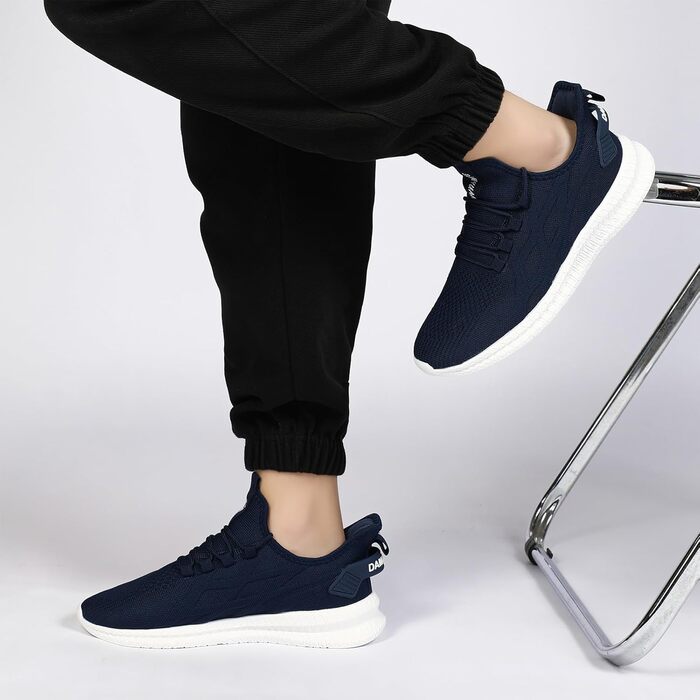 Чоловічі кросівки: спортивні, літні, для бігу, занять у залі, фітнесу, вулиці. Легкі, дихаючі, трекінгові, тренувальні. Розміри 39-50 (3 блакитний, 49 EU)