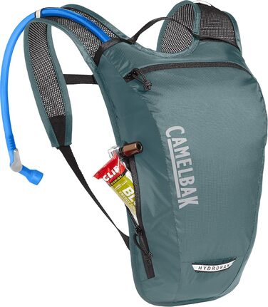 Велосипедний гідро-рюкзак CamelBak Hydrobak 1,4 л, алюміній/чорний, легкий питний рюкзак