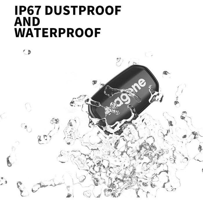 Пульсометр Magene H303 з нагрудним датчиком, ANT+/Bluetooth, сумісний з iOS/Android