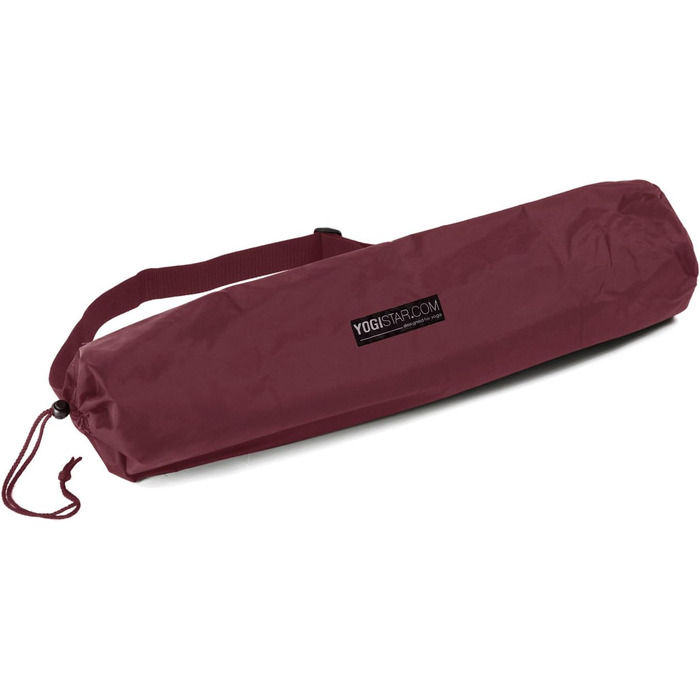 Сумка для йоги Yogibag® Basic - нейлон, Бордовий, 65 x 14 x 14 см
