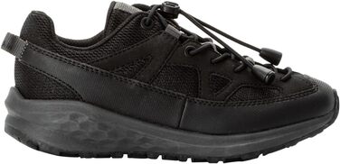 Кросівки Jack Wolfskin Villi Sneaker Low K чорного кольору для дітей (28 EU)