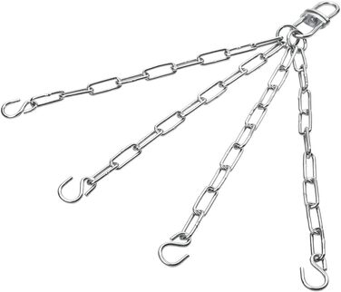 Боксерський мішок Bad Company Vintage з металевим кільцем та сталевою ланцюгом, з штучної шкіри. Розміри: 80/100/120/150/180 x 35 см (не заповнений)