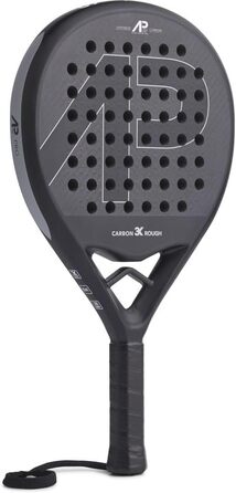 Плече для падел-тенісу Expert: 100% карбон, напівм'який, довговічний, для гри в приміщенні та на вулиці (чорний)