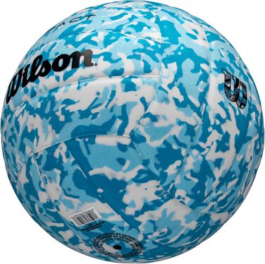 Волейбольний м'яч Wilson Impact Gen Green, з клапаном та EVA-покриттям, для залу, блакитно-білий, офіційний розмір