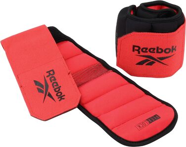 Обважнювачі для рук і ніг Reebok Flexlock 2 кг, універсальні для зап'ясть і гомілок