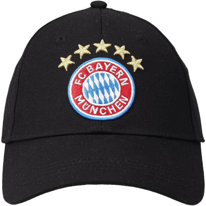 Кепка FC Bayern München з логотипом (червона, темно-синя, чорна) - універсальний розмір