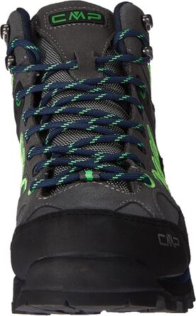 Чоловічі трекінгові черевики CMP Moon Mid Wp, сірий/зелений, 45 EU
