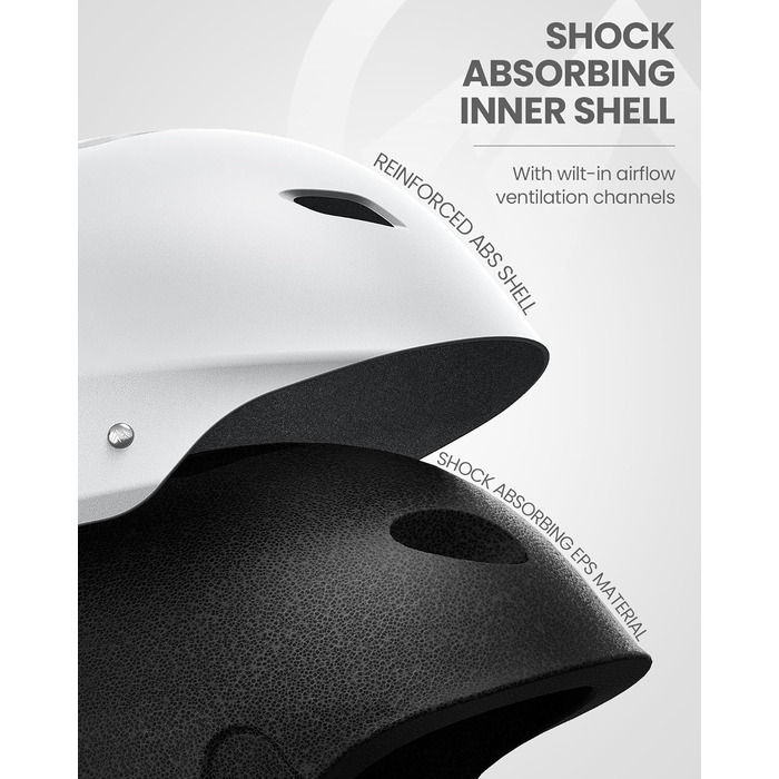 Шолом OutdoorMaster Kelvin для катання на лижах/сноуборді (білий, унісекс)