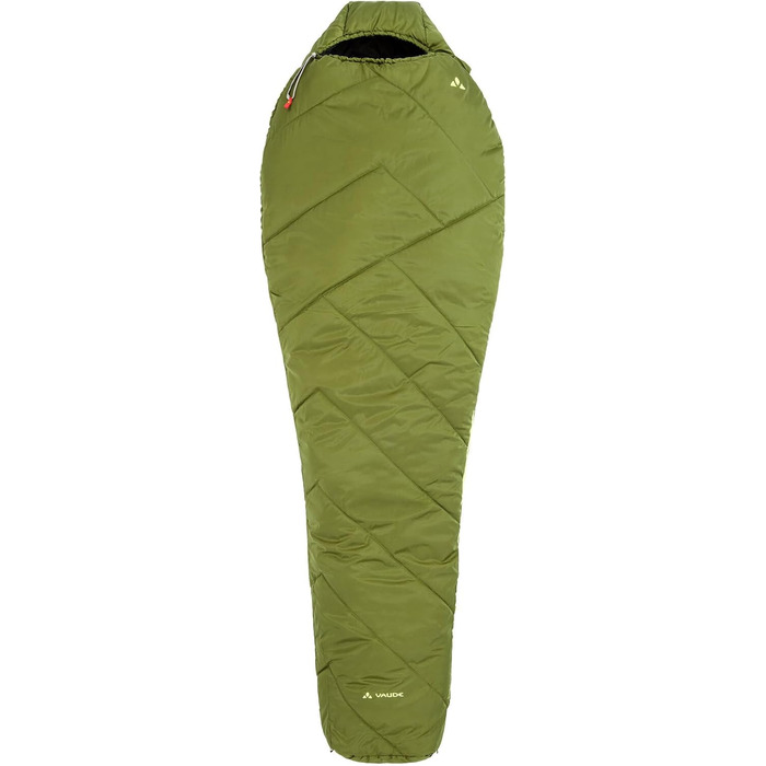 Спальний мішок VAUDE Sioux 100 II SYN (авокадо, лівий) - синтетичний, для кемпінгу, комфортна температура +5°C