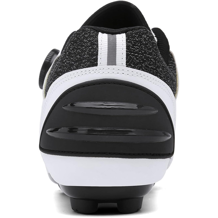 Велосипедні шкарпетки для чоловіків та жінок, велотуфлі сумісні з Look SPD SPD-SL Delta Lock педалями, білі (48 EU)