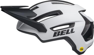 Велошолом Bell 4Forty Air MIPS, біло-чорний, захисний