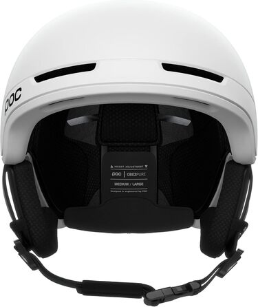 Легкий захисний шолом для лиж та сноуборду POC Obex Pure Hydrogen White M-L (55-58 см)