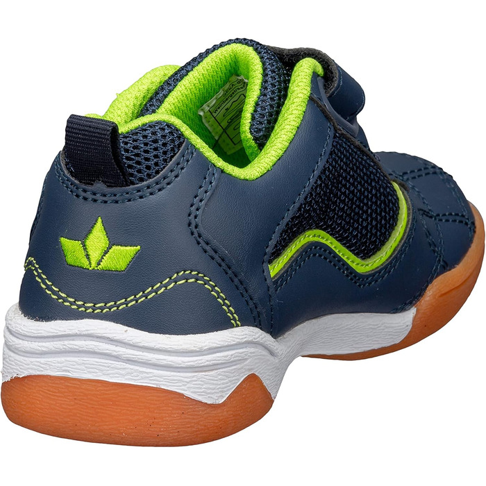 Дитячі спортивні зальні черевики Lico Sloan для занять спортом, 33 EU, блакитний та лимонний кольори