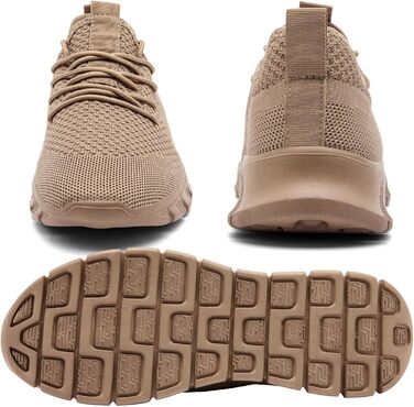 Чоловічі кросівки Damyuan: спортивні, для бігу, туризму, тенісу та фітнесу (48 EU, Колір: Коричневий)